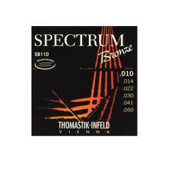 Струны для акустической гитары 10-50, бронза THOMASTIK Spectrum SB110T