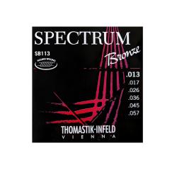 Струны для акустической гитары 13-57, бронза THOMASTIK Spectrum SB113T