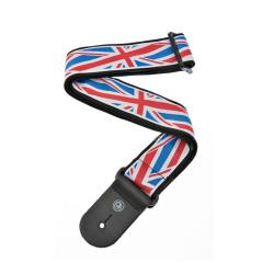 Тканый гитарный ремень, британский флаг PLANET WAVES 50A11