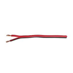Колоночный плоский, красно-черный кабель,2х0,75 мм2, в катушке 100м, цена за 1 метр INVOTONE IPC1720RN