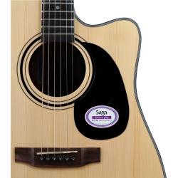 Акустическая гитара с ламинированной верхней декой SAGA SF600C