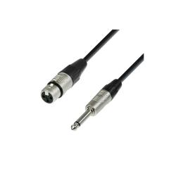 Микрофонный кабель XLR(F)-6,3 Jack mono, REAN, 1,5м ADAM HALL K4 MFP 0150