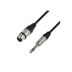Микрофонный кабель XLR(F)-6,3 Jack stereo, REAN, 1,5м ADAM HALL K4 BFV 0150