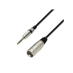 Микрофонный кабель XLR(M)-6,3 Jack stereo, 6м ADAM HALL K3 BMV 0600