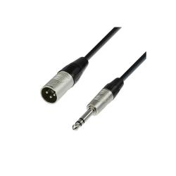 Микрофонный кабель XLR(M)-6,3 Jack stereo, REAN, 1,5м ADAM HALL K4 BMV 0150
