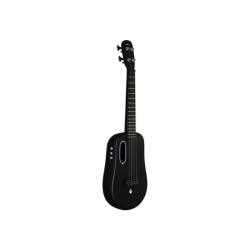 Трансакустическая укулеле, цвет черный, кейс в комплекте LAVA U 26