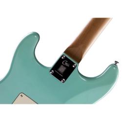 Электрогитара со встроенным процессором, HSS, клен, цвет Surf Green MOOER GTRS P801 Green