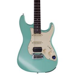 Электрогитара со встроенным процессором, HSS, палисандр, цвет Surf Green MOOER GTRS P800 Green