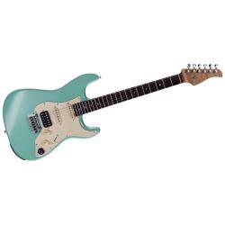 Электрогитара со встроенным процессором, HSS, палисандр, цвет Surf Green MOOER GTRS P800 Green