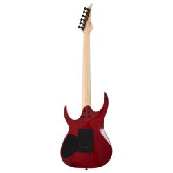 Электрогитара, Floyd Rose, цвет красный SOLAR GUITARS SB4.6FRFBR