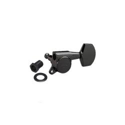 Колки Large Button, покрытие Cosmo Black , 3+3 GOTOH SG381-01-Cosmo Black L3R3
