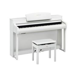 Клавинова, 88 клавиш, клавиатура GrandTouch-S™ YAMAHA CSP-255WH