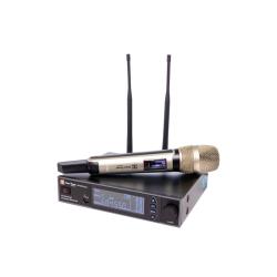 Вокальная радиосистема с ручным металлическим передатчиком и ЖК-дисплеем DB_TECHNOLOGIES DP-200 VOCAL