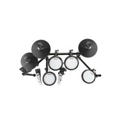 Электронная ударная установка (5 пэдов барабанов, 3 пэда тарелок, стул DONNER DED-200 Electric Drum Set 5 Drums 3 Cymbals