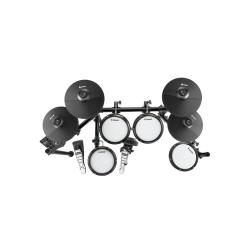 Электронная ударная установка (5 пэдов барабанов, 4 пэда тарелок, стул DONNER DED-200 Electric Drum Set 5 Drums 4 Cymbals