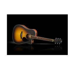 Акустическая гитара, цвет санберст KEPMA D1C Sunburst Matt