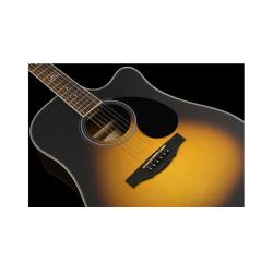 Акустическая гитара, цвет санберст KEPMA D1C Sunburst Matt