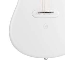 Электроакустическая гитара со встроенными эффектами и чехлом Space bag LAVA ME 4 Carbon 38'' White - With Space bag