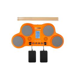 Портативная электронная ударная установка, цвет оранжевый ROCKDALE Impulse Mini Orange