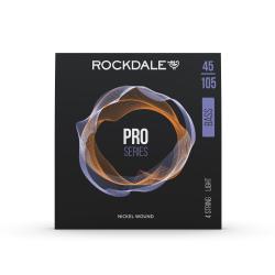 Струны для 4-струнной бас-гитары ROCKDALE PRO 45-105 Nickel Wound 4 Light