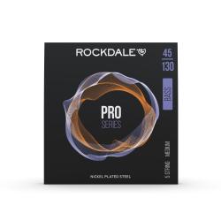 Струны для 5-струнной бас-гитары ROCKDALE PRO 45-130 Nickel Wound 5 Medium