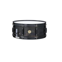 Малый барабан 14'x5,5', материал корпуса 8-слойный тополь, цвет черный дуб (покрытие пленкой) TAMA WP1455BK-BOW WOODWORKS