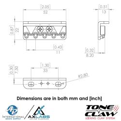 Tone Claw Locking Spring Claw AxLabs APTCBR