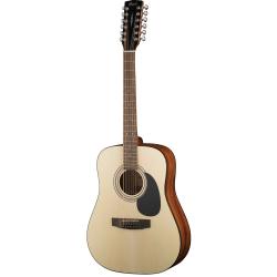 Standard Series Акустическая гитара 12-струнная, цвет натуральный, с чехлом CORT AD810-12-WBAG-OP