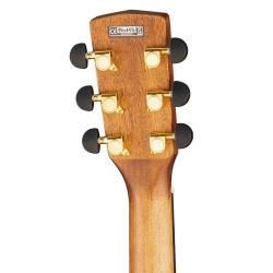 Grand Regal Series Электро-акустическая гитара с вырезом, чехол CORT GA-PF-Bevel-NAT-WBAG