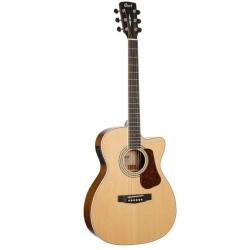Luce Series Электро-акустическая гитара, цвет натуральный, чехол CORT L710F-NS-WBAG