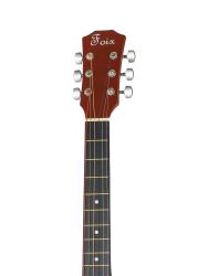 Акустическая гитара, с вырезом, санберст FOIX FFG-3860C-SB