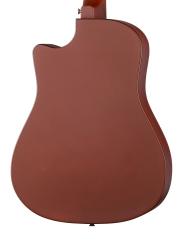 Акустическая гитара, с вырезом, санберст FOIX FFG-3860C-SB