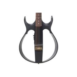 SG2 Сайлент-гитара 12-струнная, черная MIG Guitars SG2BL23