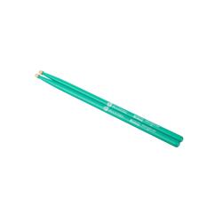 Colored Series Bluefire 7A GREEN Барабанные палочки, орех гикори, зеленые HUN 10104016