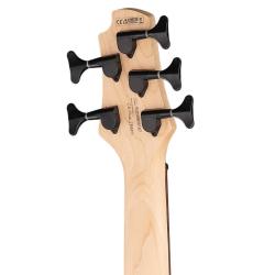 Artisan Series Бас-гитара 5-струнная, коричневый санберст, с чехлом CORT C5-Plus-ZBMH-WBAG-TBB