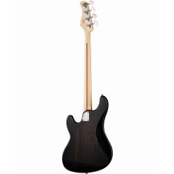 GB Series Бас-гитара, черная, с чехлом CORT GB24JJ-WBAG-TBK