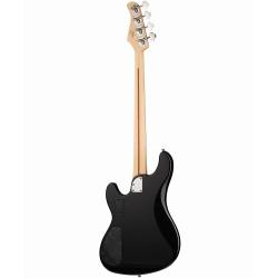 GB Series Бас-гитара, черная, с чехлом CORT GB34JJ-WBAG-BK