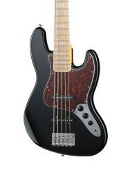 Бас-гитара 5-струнная, черная ROOT NOTE JB001V-BLK