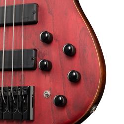 Artisan Series Бас-гитара 5-струнная, цвет красный, с чехлом CORT B5-Element-WBAG-OPBR