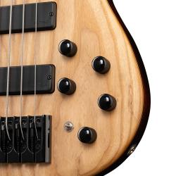 Artisan Series Бас-гитара 5-струнная, цвет натуральный, с чехлом CORT B5-Element-WBAG-OPN