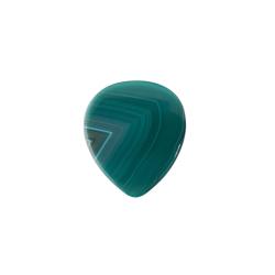 Exotic Stone Медиатор, камень, зеленый PICK BOY GP-ST-2/GR
