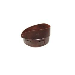 Leather Ремень для гитары, кожаный, цвет махагон FIDEL FL50035L