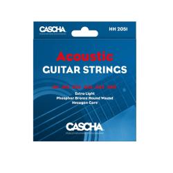 Комплект струн для акустической гитары, фосфорная бронза, 11-50 CASCHA HH-2051