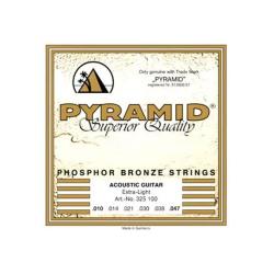 Phosphor Bronze Комплект струн для акустической гитары, 10-47 PYRAMID 325100