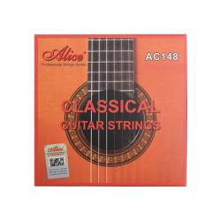 Комплект струн для классической гитары, среднее натяжение, посеребренные ALICE AC148-N