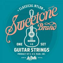 Sweetone Струны для классической гитары, 144 комплекта, посеребренные LA BELLA 1S-BULK