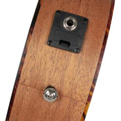 Mahogany Series Укулеле тенор со звукоснимателем, с чехлом, цвет натуральный CASCHA HH-2048E