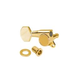 Колки Small Button, золотое покрытие, 6 реверсных GOTOH SG381-07-Gold R6