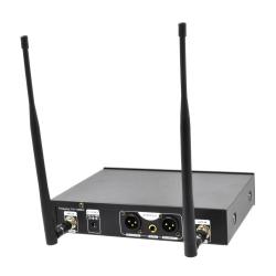 Микрофонная радиосистема с DSP, UHF 710-726 MHz, 100 каналов,LCD дисплей, 2х ИК порт, 2x поясных передатчика, 2x головной микрофон, 2x петличный микрофон  AXELVOX DWS7000HT (LT Bundle)
