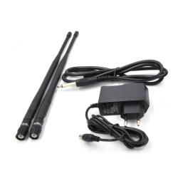 Микрофонная радиосистема с DSP, UHF 710-726 MHz, 100 каналов,LCD дисплей, 2х ИК порт, 2x поясных передатчика, 2x головной микрофон, 2x петличный микрофон  AXELVOX DWS7000HT (LT Bundle)